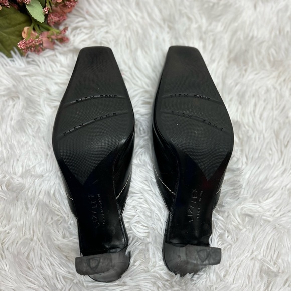 Liz Flex by Liz Claiborne Black Mule Sandals Size 8.5 “Kazoo” - Picture 7 of 10